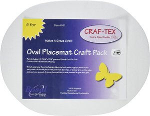 Коврик Craf-Tex Placemat Craft Pack-Double Sided Fusible Plus - Oval, 100
